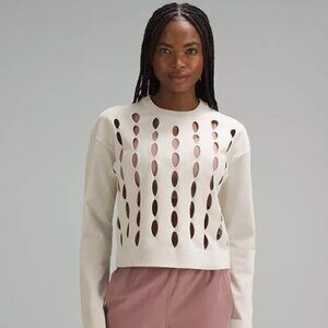 Lululemon Open-Hole Mesh Knit Pullover
